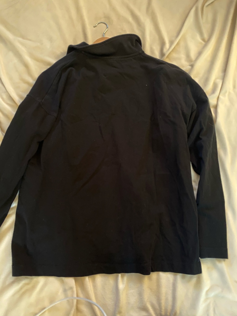Top Shop Collar Women's Pull Over Sweatshirt - Picture 5 of 5
